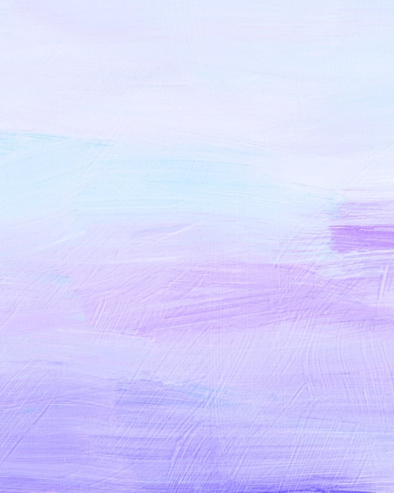 Violet fountain pen ink written out on a swatch card.