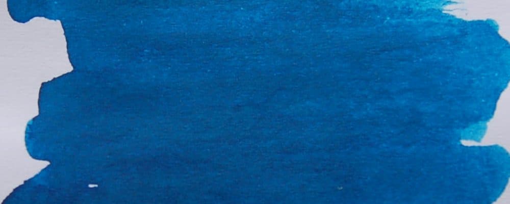 KWZ Standard 4106 Azure #4 fountain pen ink swatch